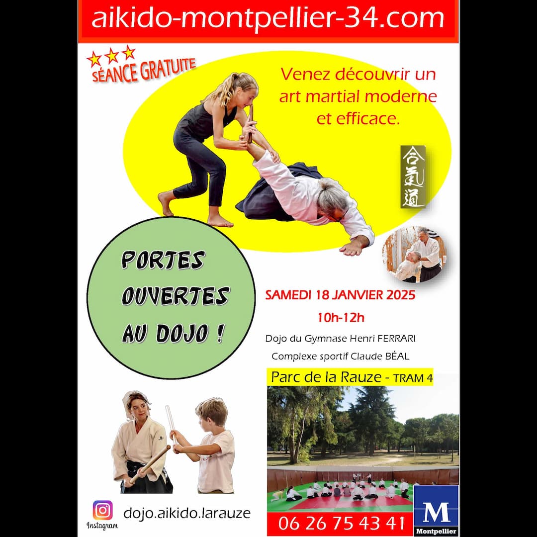 JOURNÉE PORTES OUVERTES au DOJO AÏKIDO TRADITIONNEL